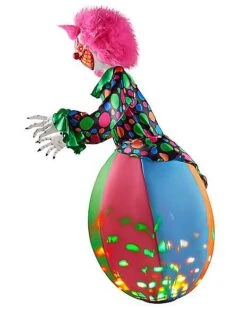 6.4 Ft Mr. Punchy Animatronic -Halloween Decoration Shop 01563618 e