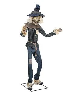 6.6 Ft Strawman Animatronic -Halloween Decoration Shop 01564269 e