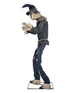 6.6 Ft Strawman Animatronic -Halloween Decoration Shop 01564269 g