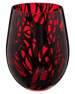 Gothic Noir Raven Stemless Glass - 18 Oz.