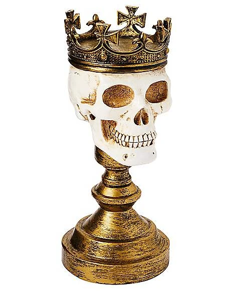 Crowned Skull Candle Holder 5 Crowned Skull Candle Holder - Image 3