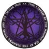 Round Mystical Arts Fleece Blanket
