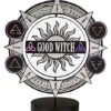Spinning Bad Witch Good Witch Tabletop Sign -Halloween Decoration Shop 01564756 a