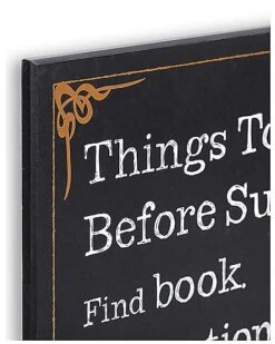 To Do List Sign - Hocus Pocus -Halloween Decoration Shop 01567411 d