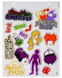 Hocus Pocus Gel Window Clings - Disney -Halloween Decoration Shop 01567478 c