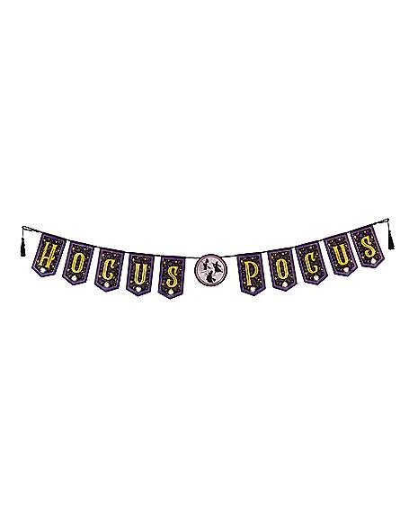 Light-Up Hocus Pocus Banner - Disney 3 Light-Up Hocus Pocus Banner - Disney