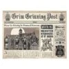 Newspaper Sign - Haunted Mansion -Halloween Decoration Shop 01571215 a