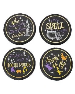 Hocus Pocus Coasters 4 Pack - Disney -Halloween Decoration Shop 01577899 d