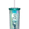 Iridescent Jack And Sally Cup With Straw 20 Oz. - The Nightmare Before -Halloween Decoration Shop 01580752 a