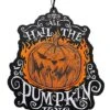 All Hail The Pumpkin King Sign - The Nightmare Before Christmas
