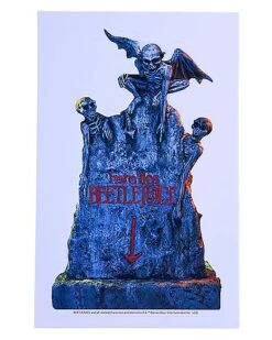 Here Lies Beetlejuice Tombstone Decal