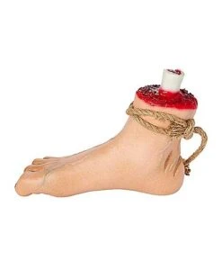 Hanging Severed Foot -Halloween Decoration Shop 01588011 e