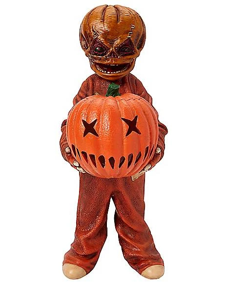 Light-Up Unmasked Sam Statue - Trick 'r Treat 3 Light-Up Unmasked Sam Statue - Trick 'r Treat