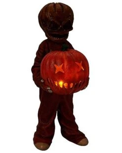 Light-Up Unmasked Sam Statue - Trick 'r Treat 12 Light-Up Unmasked Sam Statue - Trick 'r Treat -Halloween Decoration Shop 01590710 c