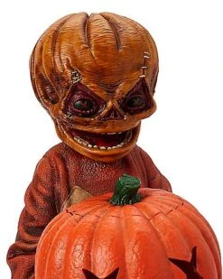 Light-Up Unmasked Sam Statue - Trick 'r Treat 14 Light-Up Unmasked Sam Statue - Trick 'r Treat -Halloween Decoration Shop 01590710 e