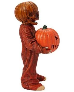 Light-Up Unmasked Sam Statue - Trick 'r Treat 15 Light-Up Unmasked Sam Statue - Trick 'r Treat -Halloween Decoration Shop 01590710 f