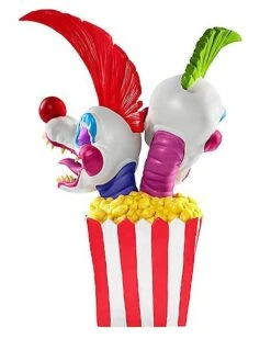 Light-Up Killer Klown Popcorn Statue - Killer Klowns From Outer Space -Halloween Decoration Shop 01590751 c