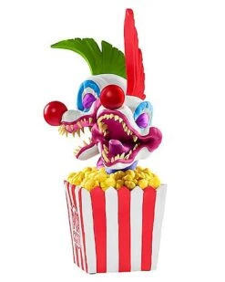 Light-Up Killer Klown Popcorn Statue - Killer Klowns From Outer Space -Halloween Decoration Shop 01590751 d
