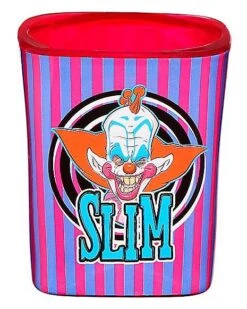 Killer Klowns From Outer Space Mini Glass Set 2 Oz. - 4 Pack -Halloween Decoration Shop 01591130 e