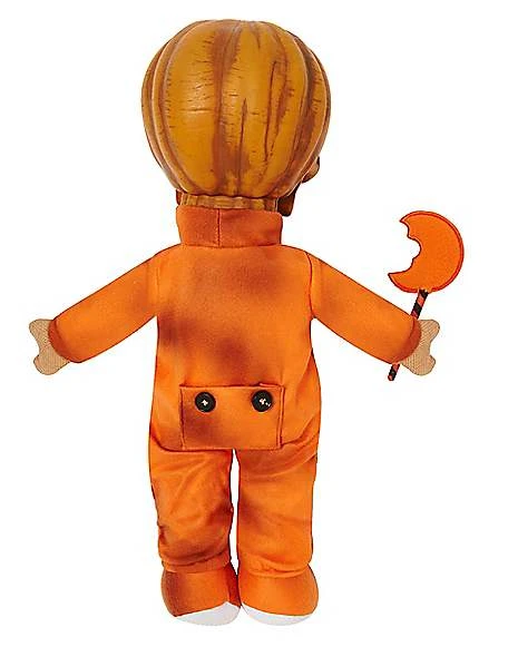 Unmasked Sam Plush - Trick 'r Treat 4 Unmasked Sam Plush - Trick 'r Treat - Image 2