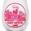Camp Crystal Lake Stemless Glass - Friday The 13th 1 Camp Crystal Lake Stemless Glass - Friday The 13th -Halloween Decoration Shop 01591817 a