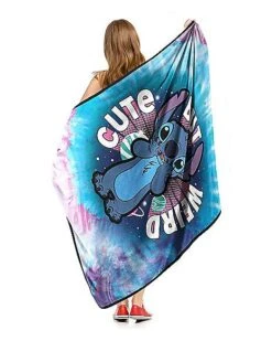 Cute But Weird Stitch Fleece Blanket - Lilo & Stitch 7 Cute But Weird Stitch Fleece Blanket - Lilo & Stitch -Halloween Decoration Shop 01594142 c