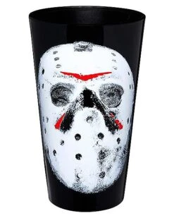 Jason Voorhees Pint Glasses 2 Pack - Friday The 13th -Halloween Decoration Shop 01594183 e