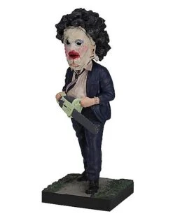 Leatherface Pretty Woman Mask Bobblehead Statue - The Texas Chainsaw M 10 Leatherface Pretty Woman Mask Bobblehead Statue - The Texas Chainsaw M -Halloween Decoration Shop 01600295 b