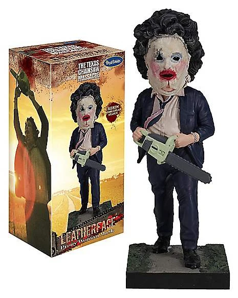 Leatherface Pretty Woman Mask Bobblehead Statue - The Texas Chainsaw M 9 Leatherface Pretty Woman Mask Bobblehead Statue - The Texas Chainsaw M - Image 7