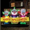 5.5 Ft Killer Klowns From Outer Space Inflatable -Halloween Decoration Shop 01602234 a