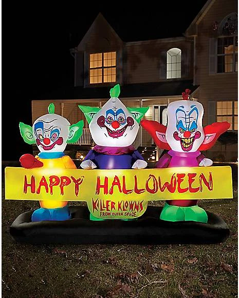 5.5 Ft Killer Klowns From Outer Space Inflatable 3 5.5 Ft Killer Klowns From Outer Space Inflatable