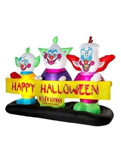 5.5 Ft Killer Klowns From Outer Space Inflatable 10 5.5 Ft Killer Klowns From Outer Space Inflatable -Halloween Decoration Shop 01602234 d