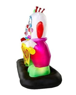 5.5 Ft Killer Klowns From Outer Space Inflatable 11 5.5 Ft Killer Klowns From Outer Space Inflatable -Halloween Decoration Shop 01602234 e