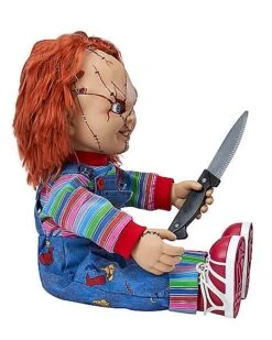 Talking Chucky Doll - 24 Inch -Halloween Decoration Shop 02842623 c