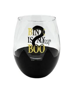 Binx Is My Boo Stemless Glass 22 Oz. - Hocus Pocus -Halloween Decoration Shop 03279767 b