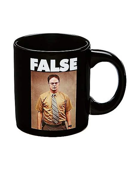FALSE Dwight Coffee Mug 20 Oz. - The Office 3 FALSE Dwight Coffee Mug 20 Oz. - The Office