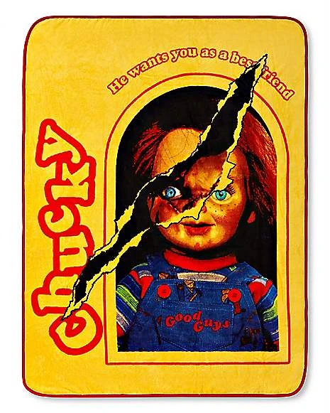 Good Guys Chucky Fleece Blanket 3 Good Guys Chucky Fleece Blanket