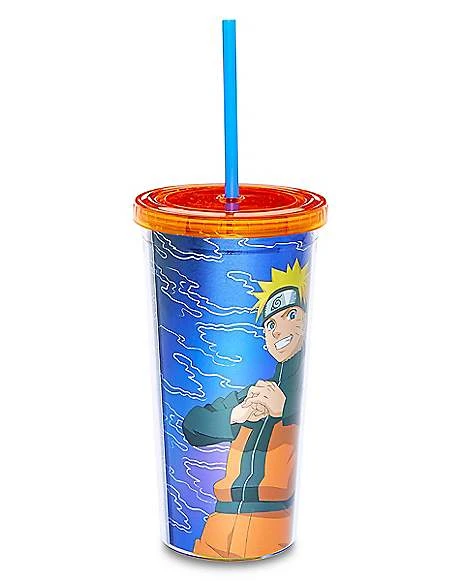 Naruto Pose Cup With Straw 20 Oz. - Naruto Shippudden 4 Naruto Pose Cup With Straw 20 Oz. - Naruto Shippudden - Image 2