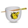 Pikachu Bowl With Chopsticks 20 Oz. - Pokemon 1 Pikachu Bowl With Chopsticks 20 Oz. - Pokemon -Halloween Decoration Shop 03736493 a