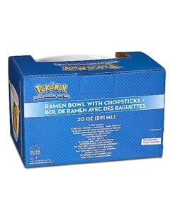 Pikachu Bowl With Chopsticks 20 Oz. - Pokemon 13 Pikachu Bowl With Chopsticks 20 Oz. - Pokemon -Halloween Decoration Shop 03736493 f