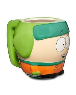Molded Chibi Kyle Coffee Mug - South Park -Halloween Decoration Shop 03868346 d