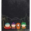 South Park Neon Boys Sherpa Fleece Blanket 2 South Park Neon Boys Sherpa Fleece Blanket -Halloween Decoration Shop 04127577 a