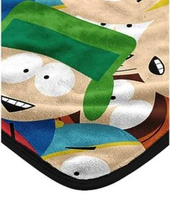 South Park Neon Boys Sherpa Fleece Blanket 11 South Park Neon Boys Sherpa Fleece Blanket -Halloween Decoration Shop 04127577 e