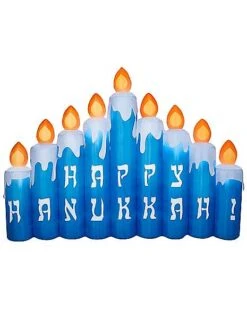 8.9 Ft. Hanukkah Candles Inflatable Decoration