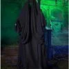 6 Ft Hooded Phantom Animatronic -Halloween Decoration Shop 07624174 a