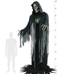 10 Ft Towering Reaper Animatronic - Decorations 14 10 Ft Towering Reaper Animatronic - Decorations -Halloween Decoration Shop 07624182 f