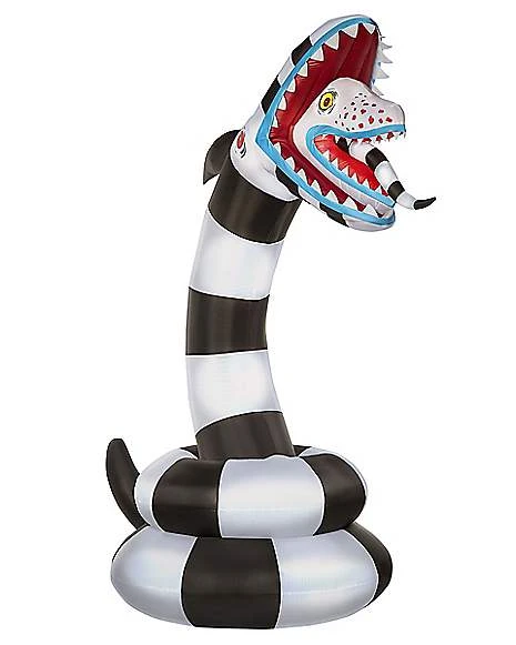 8.9 Ft Sandworm Inflatable Decoration - Beetlejuice 4 8.9 Ft Sandworm Inflatable Decoration - Beetlejuice - Image 2