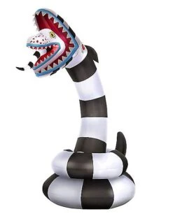 8.9 Ft Sandworm Inflatable Decoration - Beetlejuice 10 8.9 Ft Sandworm Inflatable Decoration - Beetlejuice -Halloween Decoration Shop 07641798 c