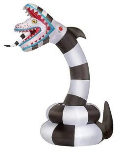 8.9 Ft Sandworm Inflatable Decoration - Beetlejuice 12 8.9 Ft Sandworm Inflatable Decoration - Beetlejuice -Halloween Decoration Shop 07641798 e