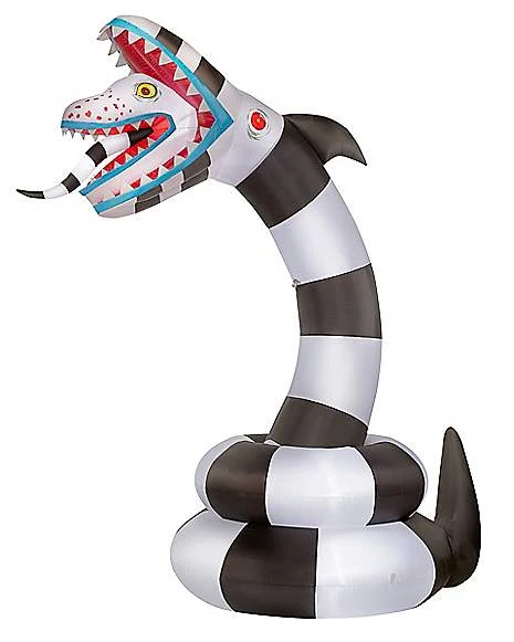 8.9 Ft Sandworm Inflatable Decoration - Beetlejuice 7 8.9 Ft Sandworm Inflatable Decoration - Beetlejuice - Image 5